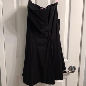 Black Betsey Johnson Bow Back Dress